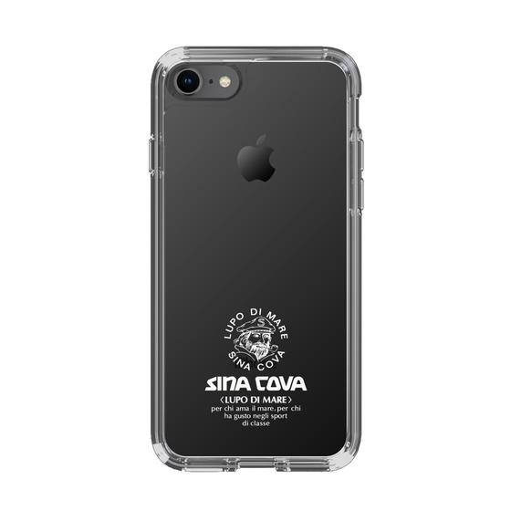 Slim Protection Case［ SINA COVA - Logo - White ］