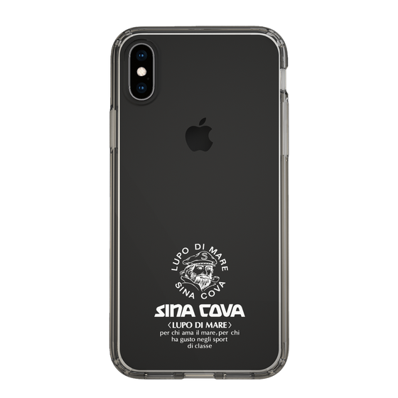 Slim Protection Case［ SINA COVA - Logo - White ］
