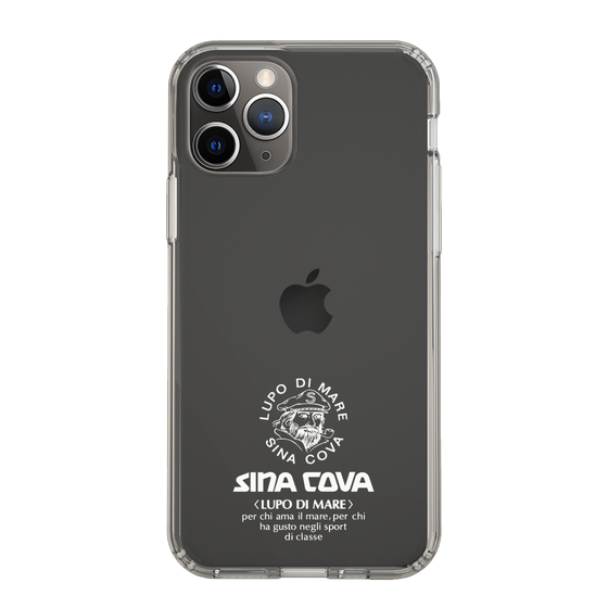 Slim Protection Case［ SINA COVA - Logo - White ］