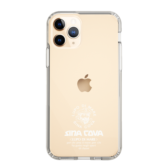 Slim Protection Case［ SINA COVA - Logo - White ］