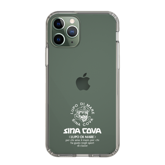 Slim Protection Case［ SINA COVA - Logo - White ］