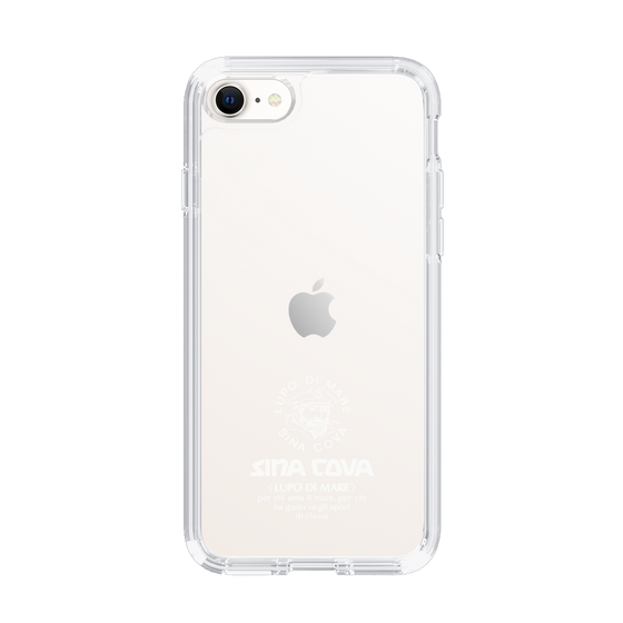 Slim Protection Case［ SINA COVA - Logo - White ］