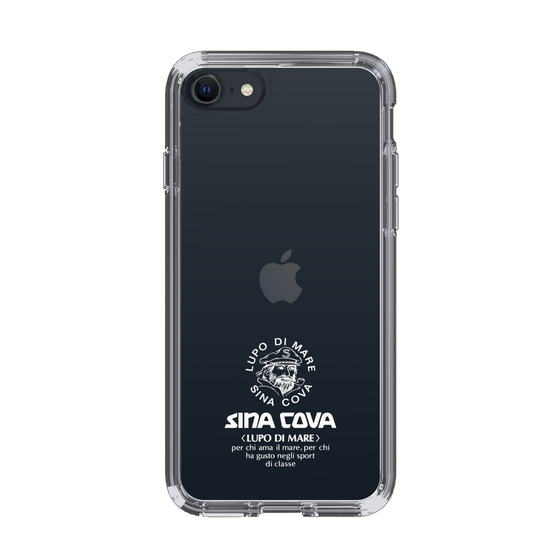 Slim Protection Case［ SINA COVA - Logo - White ］