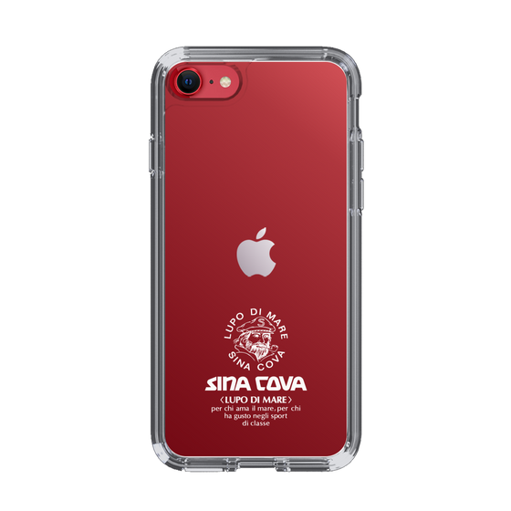 Slim Protection Case［ SINA COVA - Logo - White ］