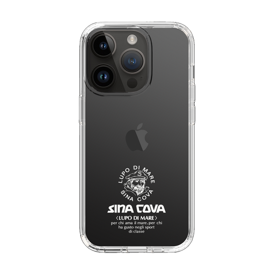 Slim Protection Case［ SINA COVA - Logo - White ］
