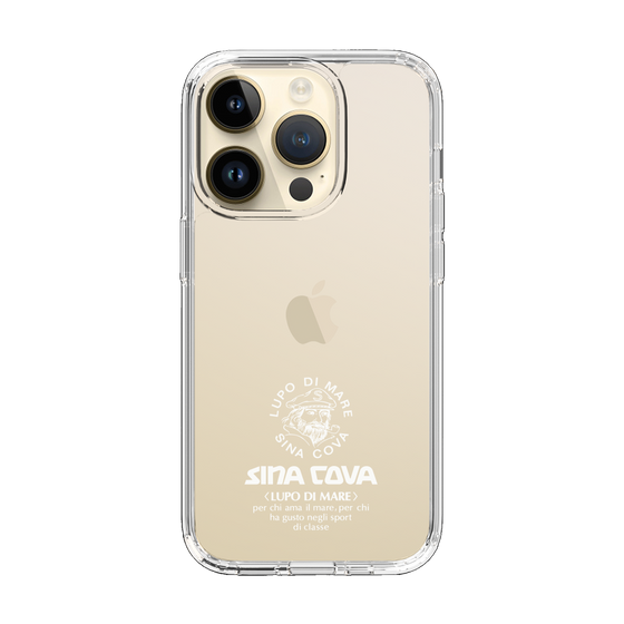 Slim Protection Case［ SINA COVA - Logo - White ］