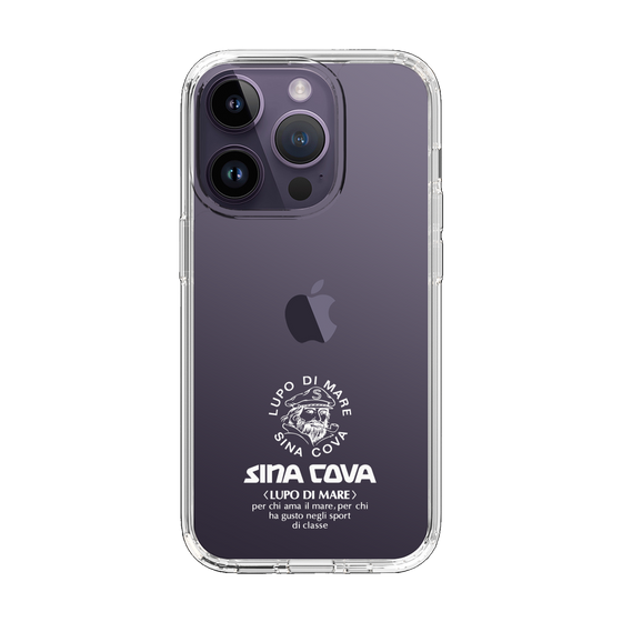 Slim Protection Case［ SINA COVA - Logo - White ］