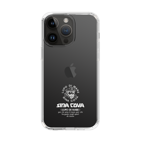 Slim Protection Case［ SINA COVA - Logo - White ］