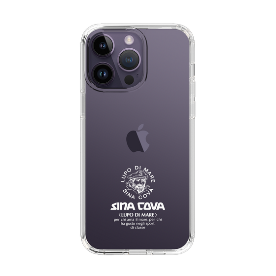 Slim Protection Case［ SINA COVA - Logo - White ］