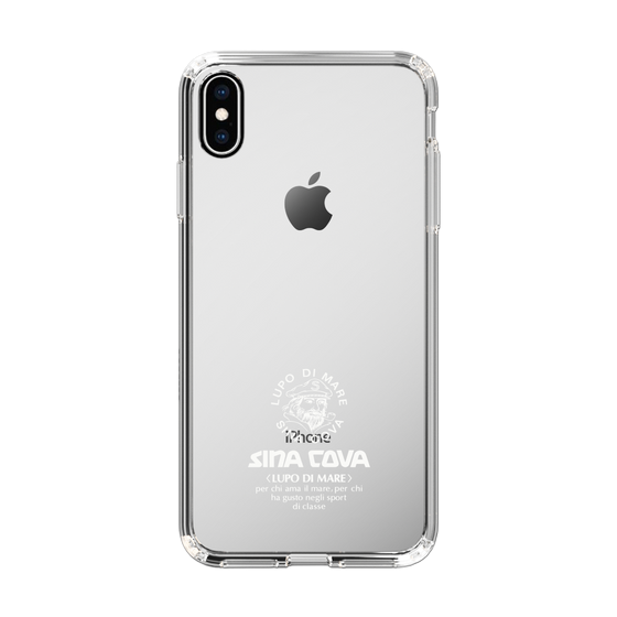 Slim Protection Case［ SINA COVA - Logo - White ］