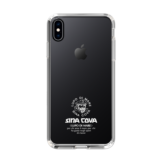 Slim Protection Case［ SINA COVA - Logo - White ］