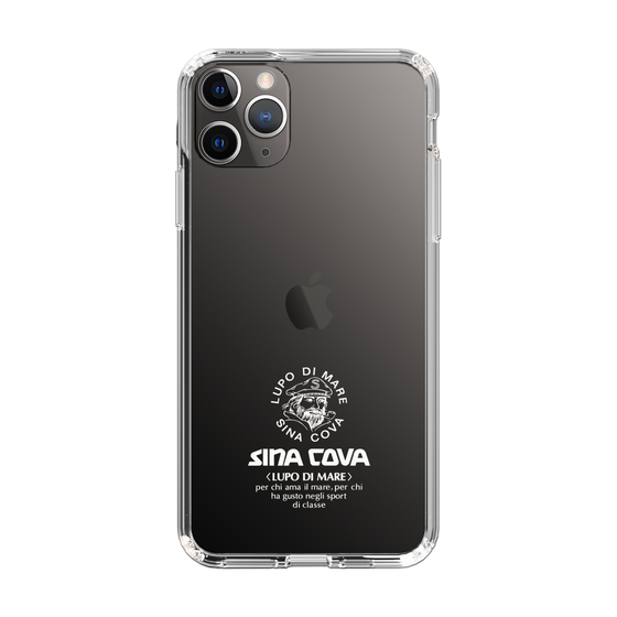 Slim Protection Case［ SINA COVA - Logo - White ］