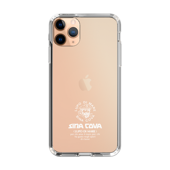Slim Protection Case［ SINA COVA - Logo - White ］