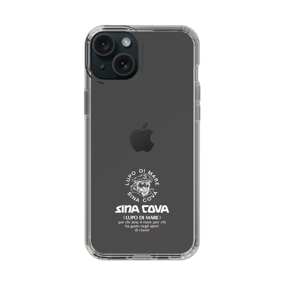 Slim Protection Case［ SINA COVA - Logo - White ］