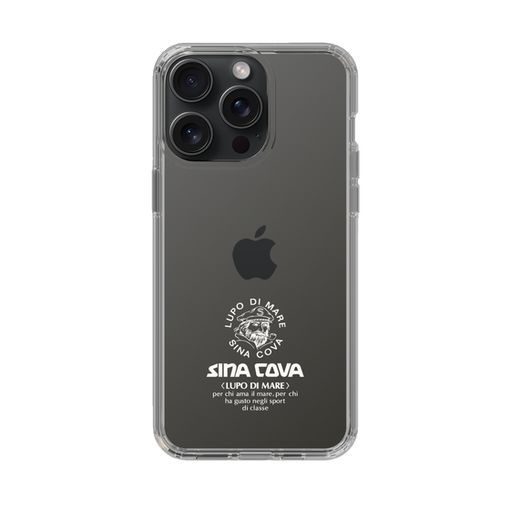 Slim Protection Case［ SINA COVA - Logo - White ］