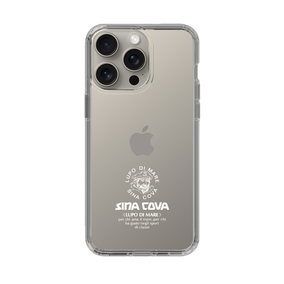Slim Protection Case［ SINA COVA - Logo - White ］