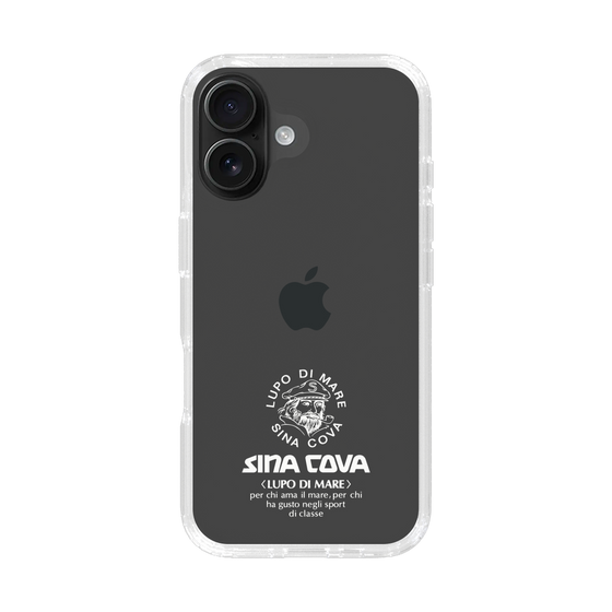 Slim Protection Case［ SINA COVA - Logo - White ］