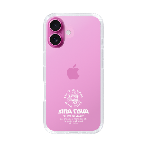 Slim Protection Case［ SINA COVA - Logo - White ］