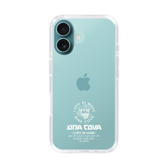 Slim Protection Case［ SINA COVA - Logo - White ］