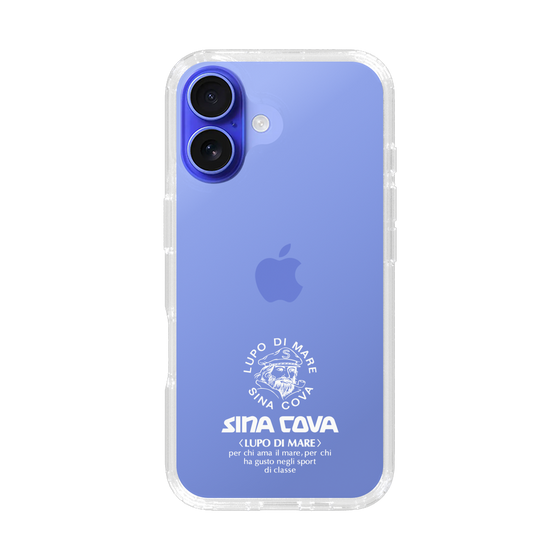 Slim Protection Case［ SINA COVA - Logo - White ］