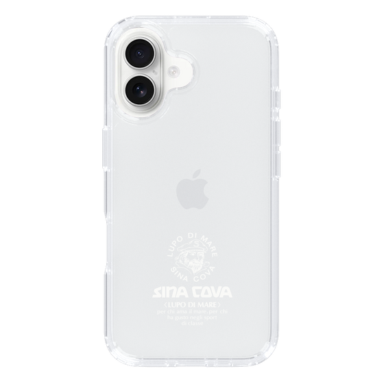 Slim Protection Case［ SINA COVA - Logo - White ］