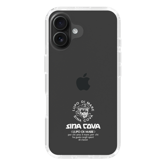 Slim Protection Case［ SINA COVA - Logo - White ］