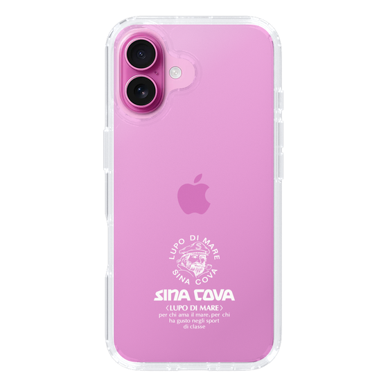 Slim Protection Case［ SINA COVA - Logo - White ］