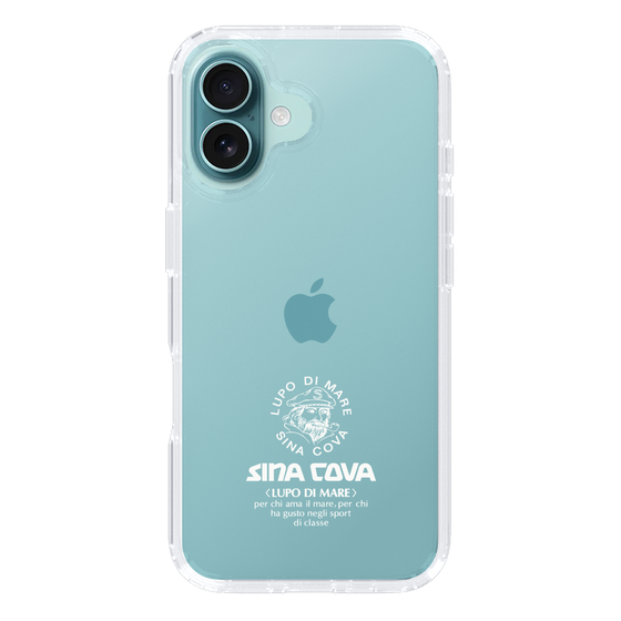 Slim Protection Case［ SINA COVA - Logo - White ］