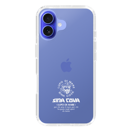 Slim Protection Case［ SINA COVA - Logo - White ］