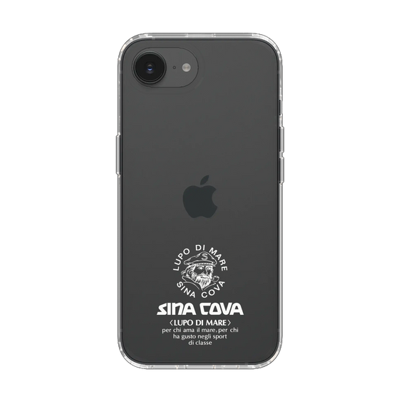 Slim Protection Case［ SINA COVA - Logo - White ］
