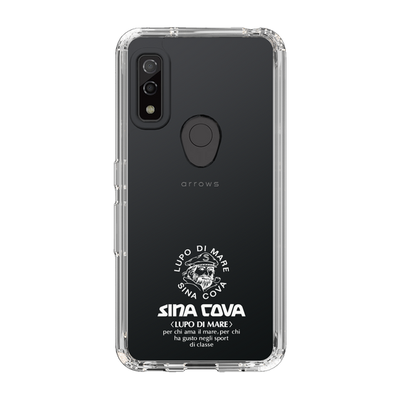 Slim Protection Case［ SINA COVA - Logo - White ］