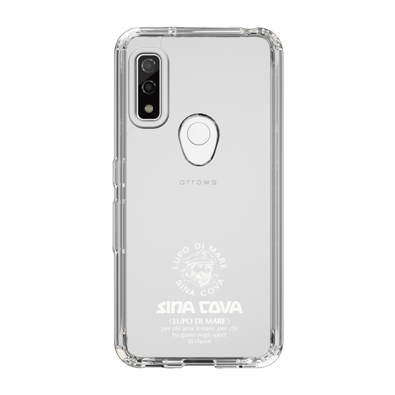 Slim Protection Case［ SINA COVA - Logo - White ］