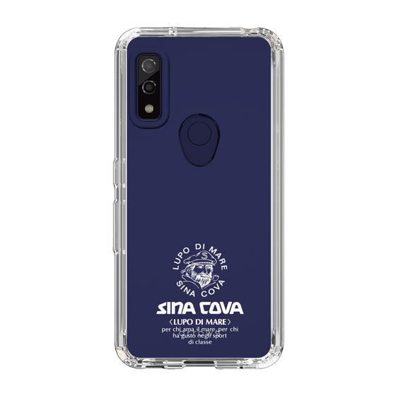 Slim Protection Case［ SINA COVA - Logo - White ］