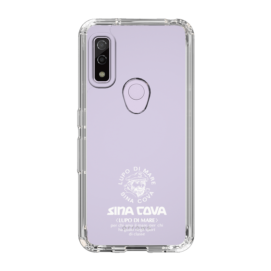 Slim Protection Case［ SINA COVA - Logo - White ］