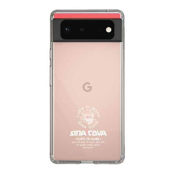Slim Protection Case［ SINA COVA - Logo - White ］