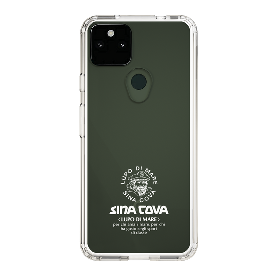 Slim Protection Case［ SINA COVA - Logo - White ］