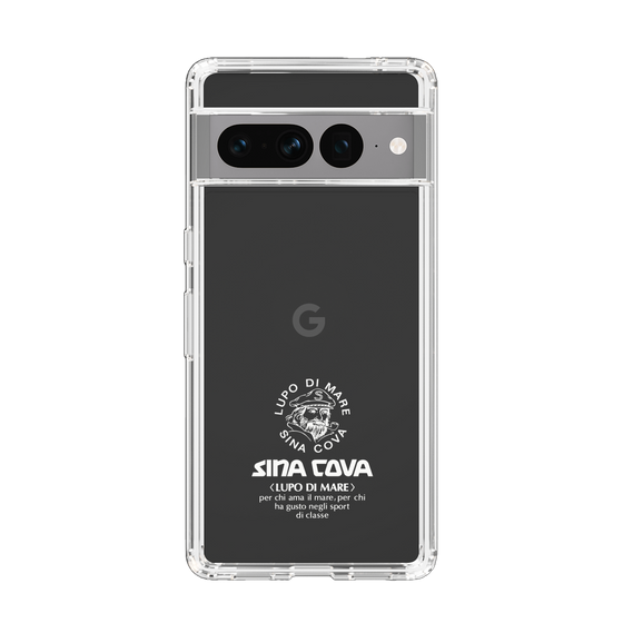 Slim Protection Case［ SINA COVA - Logo - White ］