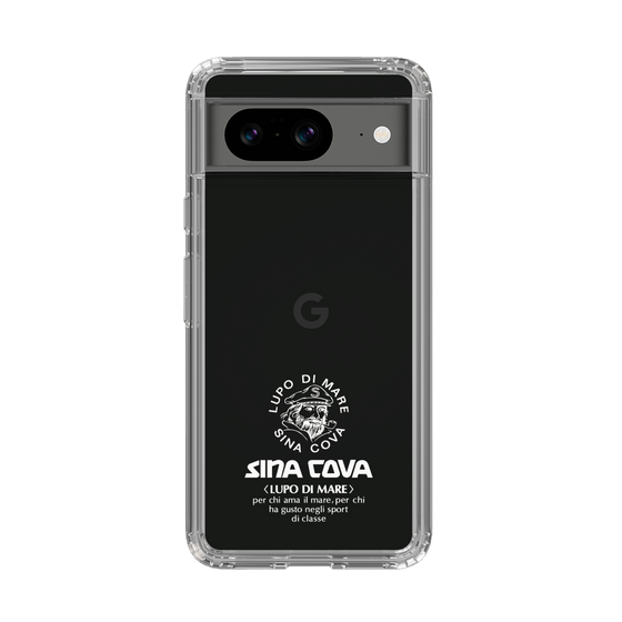 Slim Protection Case［ SINA COVA - Logo - White ］