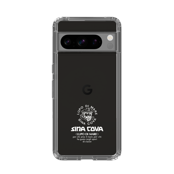 Slim Protection Case［ SINA COVA - Logo - White ］