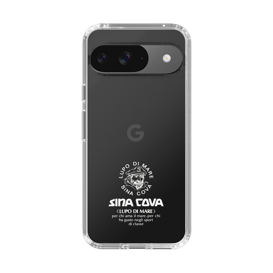Slim Protection Case［ SINA COVA - Logo - White ］
