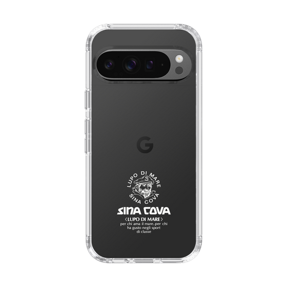 Slim Protection Case［ SINA COVA - Logo - White ］