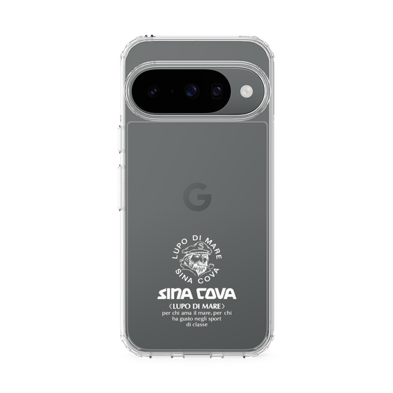 Slim Protection Case［ SINA COVA - Logo - White ］