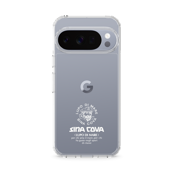 Slim Protection Case［ SINA COVA - Logo - White ］