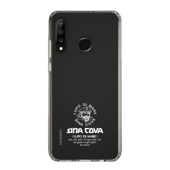 Slim Protection Case［ SINA COVA - Logo - White ］