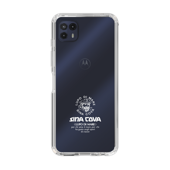 Slim Protection Case［ SINA COVA - Logo - White ］