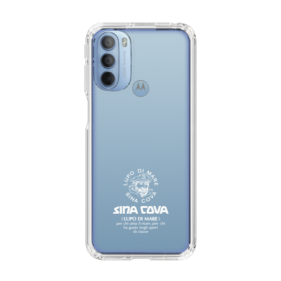 Slim Protection Case［ SINA COVA - Logo - White ］