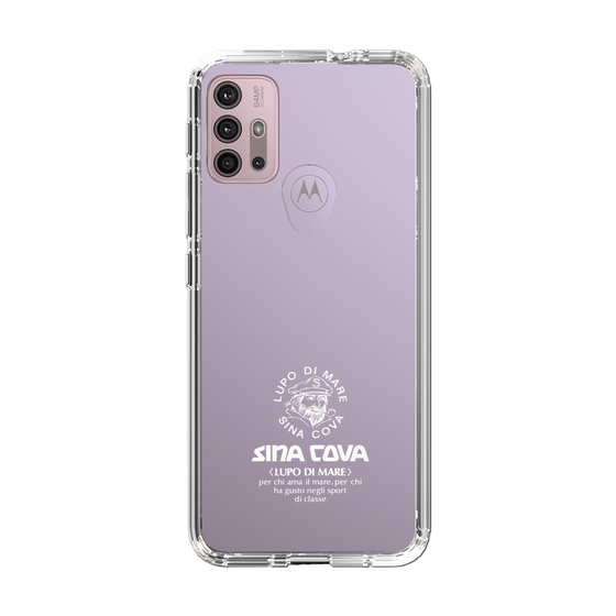 Slim Protection Case［ SINA COVA - Logo - White ］