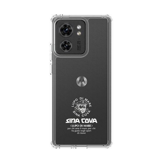 Slim Protection Case［ SINA COVA - Logo - White ］