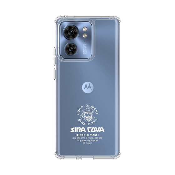 Slim Protection Case［ SINA COVA - Logo - White ］