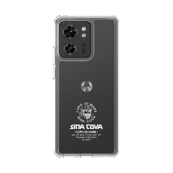Slim Protection Case［ SINA COVA - Logo - White ］